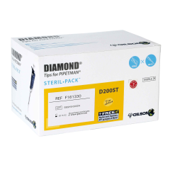 PIPETMAN DIAMOND Tips, STERILPACK, 2-200 µL, 1x400 Tips, Sterile