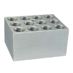 BLOCK, 12X5.0ML CENTRIFUGE TUBES (17MM)