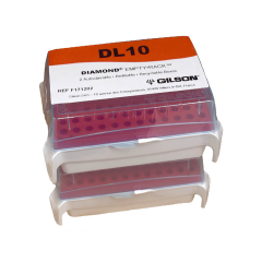 PIPETMAN DIAMOND Tips,  Empty Racks, 0.1–20 µL, Set of 2