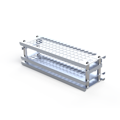 Rack, Code 4, 80 12 X 75 mm Tubes, 5 mL or 12 X 100 mm (8 mL) Tubes
